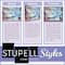 Stupell Industries Palm Trees Skyline Wall Art in Black Frame